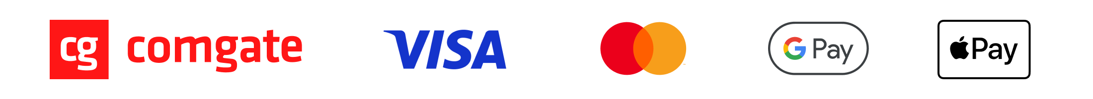 Logo COmgate a platební metody